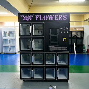 Distributeur automatique de bouquets floraux commerciaux avec surveillance à distance, équipement de vente de fleurs en libre-service réfrigéré - Product Image 6
