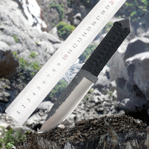 Couteau à lame fixe Apex Blades International, acier inoxydable, pointe tombante, 20 cm, manche en nylon, camping, chasse, tactique - Product Image 3