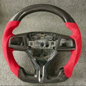 Volante especial de modificación de PU de estilo deportivo de carreras Universal de 14 pulgadas con botón de bocina para modificación de coche para <span class=keywords><strong>Maserati</strong></span> - Product Image 5