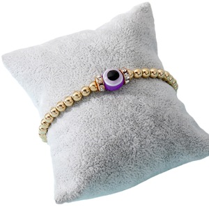 Evil Eye <b>Beaded</b> <b>Bracelet</b> Gold Plated Turquoise Blue Eye Unisex Fashion Jewelry Accessory - Product Image 5