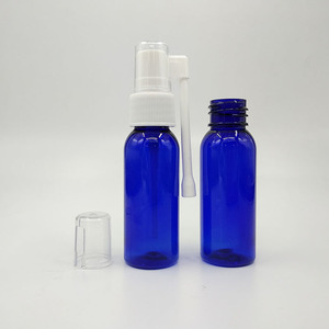 30ml 50ml <b>Empty</b> Portable Nasal <b>Spray</b> <b>Bottle</b> Medical Grade Plastic <b>Bottle</b> Mist Sprayer for Nasal Care - Product Image 2