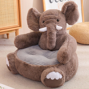 Cute Cartoon Animal Plush Baby Coussin Et Canape En Peluche Pour Enfants sofá silla juguetes para niños - Product Image 4