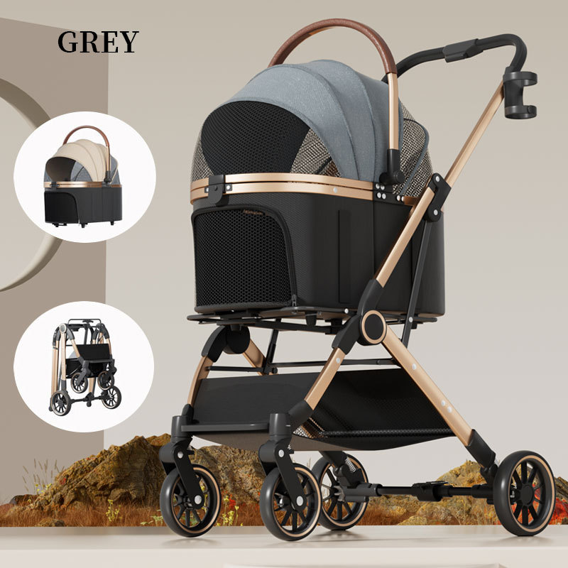 803 modèle [gris] fuite de tube en aluminium + sac de vélo séparé