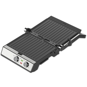 Piastra Elettrica Professionale RSC Custom a Doppio Contatto per Colazione, Senza Fumo, Antiaderente, 2200W, per Uso Domestico, per Sandwich e <span class=keywords><strong>Panini</strong></span> - Product Image 5