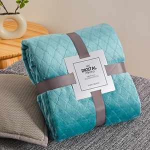 Vente en gros de literie de canapé en fil à carreaux moderne Couvertures douces en molleton de <span class=keywords><strong>flanelle</strong></span> de couleur unie 100% polyester - Product Image 2