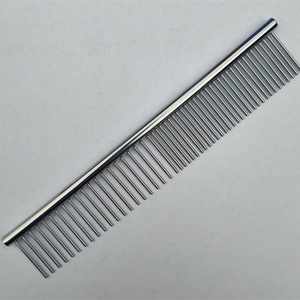 Peine para Mascotas, Herramientas de Belleza para el Hogar, Uso Diario, Peine de Acero Inoxidable Galvanizado, Peine Multifuncional Portátil - Product Image 3