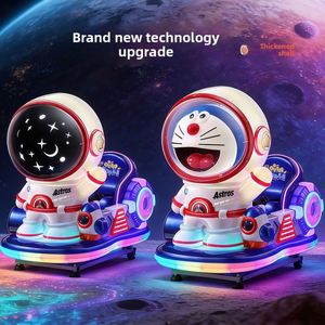 Nuevo Modelo 2026: Máquina de Columpio Infantil con Monedas, Diseño de Astronauta, Pantalla LCD de 11 Pulgadas de Alta Definición, Un Jugador - Product Image 3