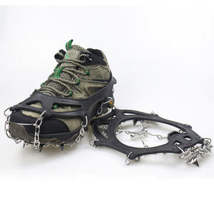 Crampons antidérapants pour chaussures avec pointes en acier inoxydable pour la marche, le jogging, <span class=keywords><strong>l</strong></span>'<span class=keywords><strong>escalade</strong></span> et la randonnée <span class=keywords><strong>sur</strong></span> neige - Product Image 4