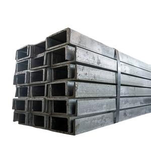 Canal galvanizado Acero Q235 Estructura de acero Ingeniería de construcción Canales de material - Product Image 1