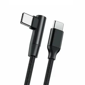 USB סוג C כדי סוג C כבל עבור סמסונג S20 S10 בתוספת פ"ד 60W מהיר מטען 4.0 טעינה מהירה USB-C כבל עבור Macbook Pro