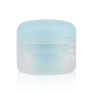 Envase de plástico <span class=keywords><strong>azul</strong></span> elegante para crema <span class=keywords><strong>facial</strong></span>, frasco de crema de doble pared, 50 ml, 100 ml, 150 ml, venta al por mayor - Product Image 1