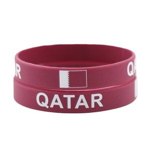 <span class=keywords><strong>2026</strong></span>年足球比赛定制硅胶旗帜手环美国加拿大墨西哥比赛礼物纪念品啦啦队腕带 - Product Image 5