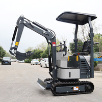 Mini-excavatrice chinoise SDYC, mini-pelle, excavatrice de 1 tonne, 2 tonnes, 3 tonnes avec chenilles en caoutchouc à vendre