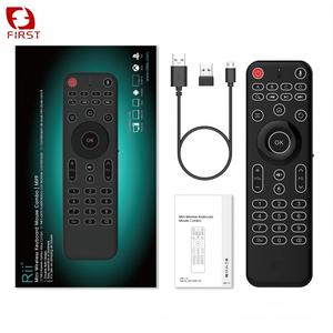 Clavier sans fil mini RII <span class=keywords><strong>MX9</strong></span> de qualité supérieure avec télécommande vocale double face - Product Image 5