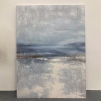 Peinture à l'huile abstraite faite à la main d'art mural moderne personnalisé sur toile tendue photos pour œuvre d'art d'hôtel à la maison