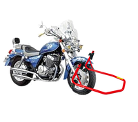 Rampas para Motocicletas de 300 kg, Soporte de Elevación para Motocicletas con Ruedas, Soporte de Acero Resistente para Garaje