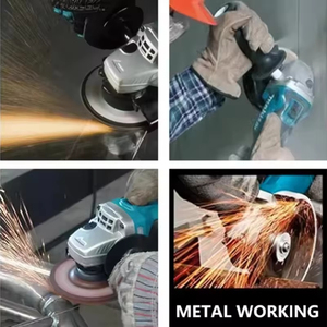 Meuleuse d'angle sans fil <span class=keywords><strong>Makita</strong></span> DGA402 <span class=keywords><strong>18V</strong></span> LXT pour la découpe et le soudage des métaux - Outil nu - Product Image 2