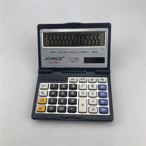 Joinus Js 756 Flip Calculator 14 Digit Check Correct Portable Calculator - Product Image 1