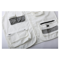 Logo personnalisé Air Mesh mode multi-poches pêche chasse gilet voyage veste en plein air séchage rapide gilet de pêche