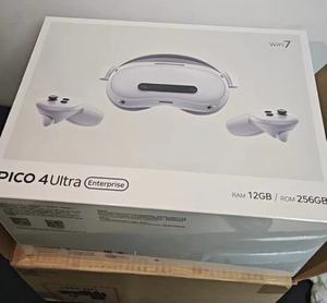 Casque VR <span class=keywords><strong>Pico</strong></span> <span class=keywords><strong>4</strong></span> Ultra Enterprise Edition XR2 Gen2 12 Go 256 Go de mémoire Résolution 2160x2160 90 Hz 105 FOV Double écran 2,56 pouces - Product Image 2