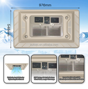 แอร์ติดหลังคาห้องโดยสารรถบรรทุก R134a 12v 24v 12 โวลต์ 24 แอมป์ สำหรับจอดรถ รุ่น EAC002.53 แอร์รถบรรทุก EAC002.53 EAC002.53 E - Product Image 4