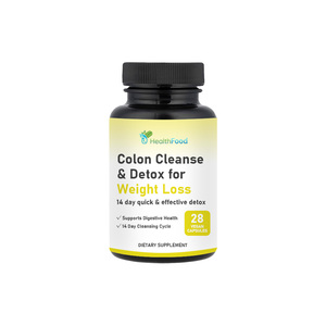 High Quality Colon Cleanse & Detox For Weight Loss Capsules Include Digestive Enzymes For Efficient Metabolization Capsules - Product Image 1