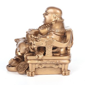 Nuovo stato di buddha in resina fengshui figure artigianato domestico - Product Image 6