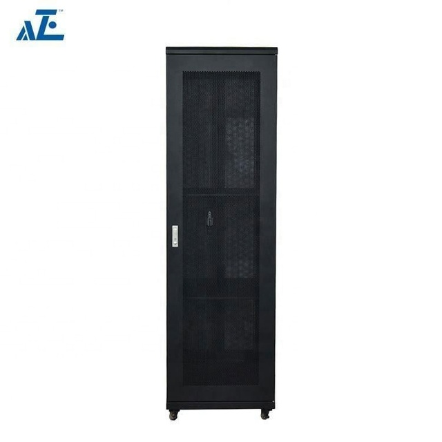 China Supply AZE 42U Data Center Server Network Enclosure Cabinet 800mm Wide SPCC Cold Rolled Steel IP20 in Stock