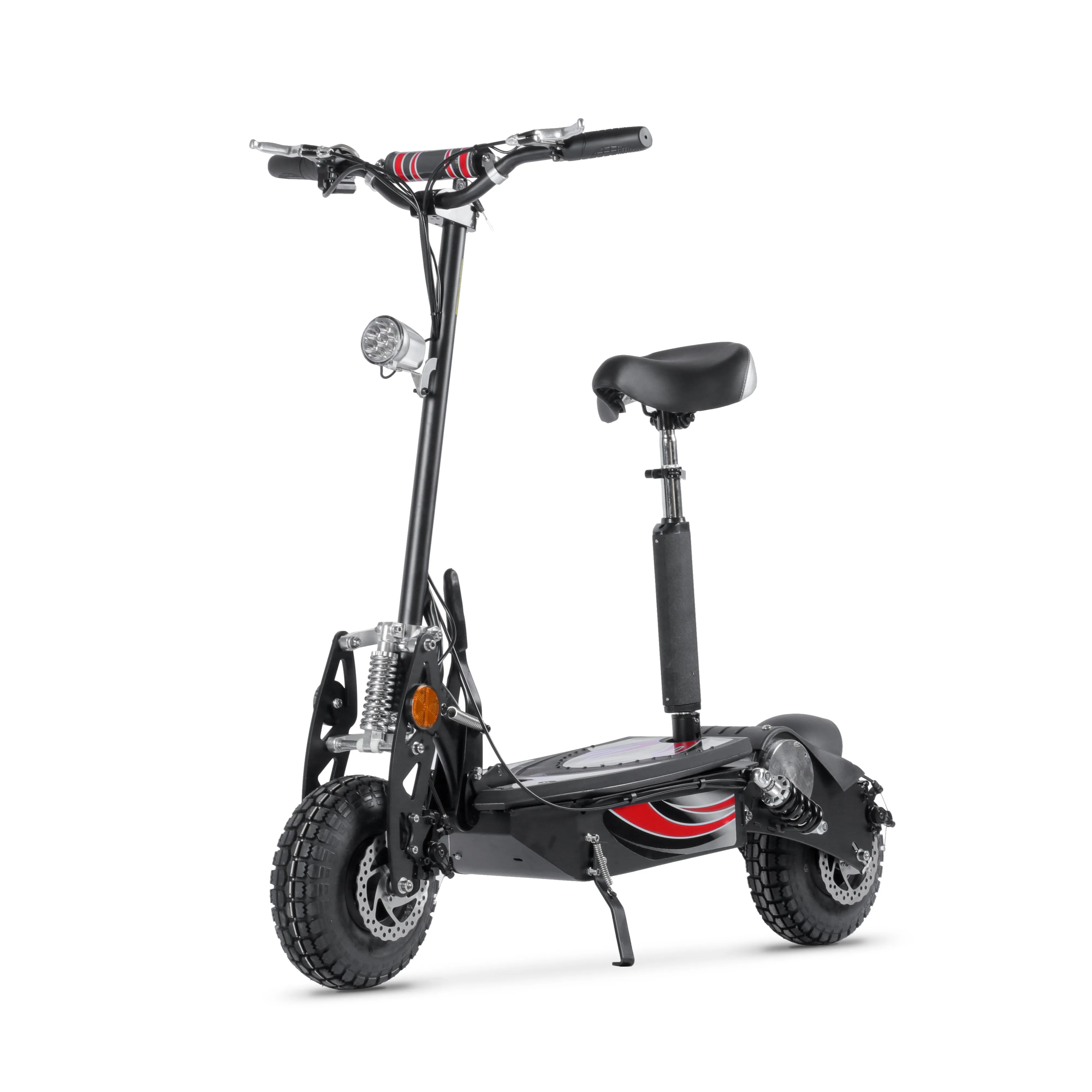 48V1600W Motor Powerful Escooter 14" Fat Tire 12AH Long range Foldable Off Road with Seat Electric Scooter