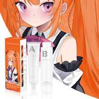 PURESTYLE Crème colorante permanente pour cheveux 5 en 1 sans ammoniaque ni PPD, 11 couleurs, 100 ml * 2, application facile à base de plantes pour tous les types de cheveux