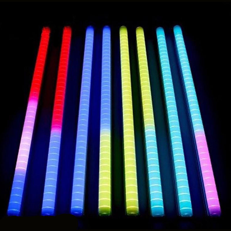 Фасадная лампа для освещения зданий DMX512 RGB светодиодная цифровая трубчатая лампа