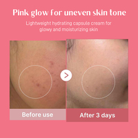 Crème Visage Anti-Âge Coréenne Marque Privée Soin Capsule au Collagène, DNA de Saumon, PDRN et Niacinamide
