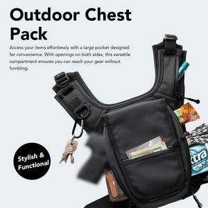 กระเป๋าคาดอกสำหรับเล่นกีฬา ผู้ชาย ผู้หญิง กันน้ำ น้ำหนักเบา กระเป๋าคาดหน้าอกสำหรับวิ่ง พร้อมช่องใส่โทรศัพท์ในตัว สำหรับออกกำลังกาย ปั่นจักรยาน - Product Image 3