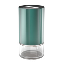 Diffuseur d'arômes de voiture en métal personnalisé Maison intelligente Portable Huile essentielle anhydre Type de brouillard USB Recharge automatique Diffuseur