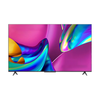 Téléviseur LED intelligent 4K HD 55 pouces pas cher, 65 pouces incurvé, prise en charge du câble USB, entrée VGA, large gamme de formats, définition HDTV ANT