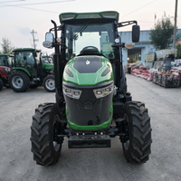 Traktor Pertanian Kompak 70 HP 4WD dengan Mesin Diesel 4 Silinder Yangdong, Pompa & Gearbox - Model Terlaris Alibaba