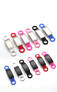 Médaille d'identification anti-perte <span class=keywords><strong>pour</strong></span> petit <span class=keywords><strong>chien</strong></span> en silicone <span class=keywords><strong>avec</strong></span> QR code en acier inoxydable de marque Bank - Product Image 6