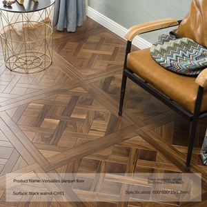 Baldosas de <span class=keywords><strong>parquet</strong></span> de lujo Versalles | Diseño clásico de espiga y Chevron de madera maciza de ingeniería multicapa (600x600x15mm) - Product Image 2