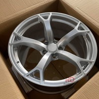 Rines de Aleación Forjados Monoblock Nismo V1 Plateados de 1 Pieza, 5x114.3 para Nissan 300z 350z 370z Infiniti Q50 Q60 G35 G37