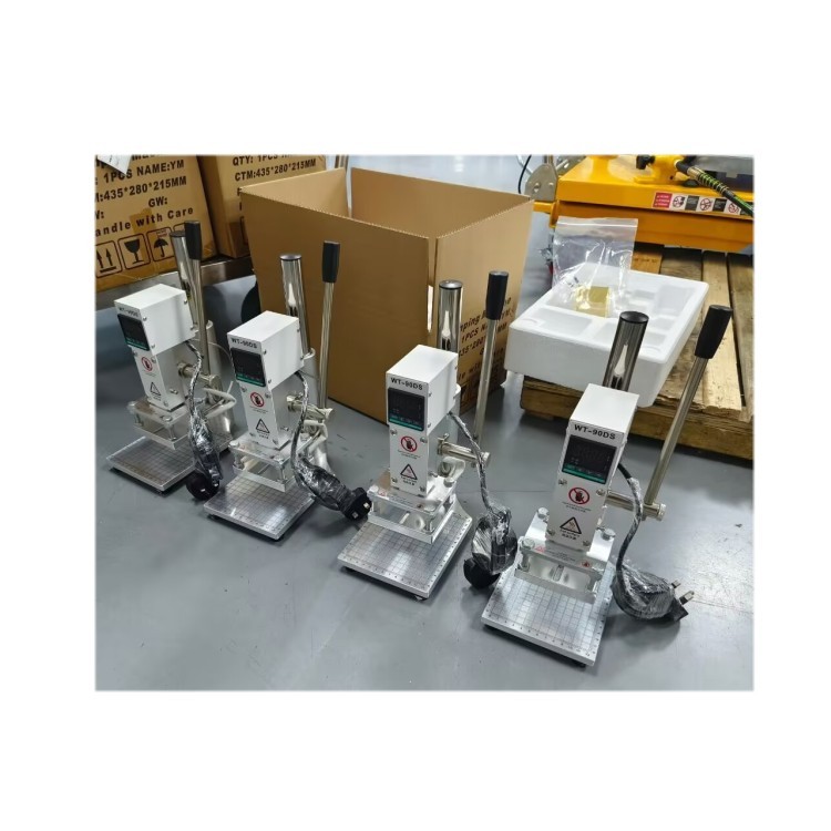 Mini Pneumatic Semi-auto Heat Press Stamp Machine for Socks Fabrics · image 5