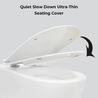 Haute qualité bonne vente salle de bain de luxe articles sanitaires Toilette placard à eau blanc une pièce en céramique Wc toilettes suspendues au mur