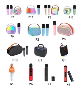 Di động âm nhạc máy karaoke không dây Bluetooth bt5.3 loa với 2 micro không dây Mic và Bluetooth - Product Image 4