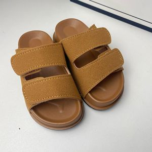 Sandales de plage pour filles, tongs décontractées à semelle épaisse, claquettes unies pour garçons, pour la plage et les activités de plein air - Product Image 1