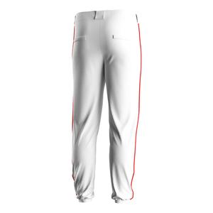 Pantalon de baseball blanc 5XL pour équipe, sublimation en gros, modèle Southland - Product Image 4