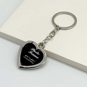 Llaveros Personalizados de Fábrica con Marco de Fotos en Blanco, Llavero de Metal con Marco para Fotos, Llavero Personalizado por Sublimación para Promoción - Product Image 5