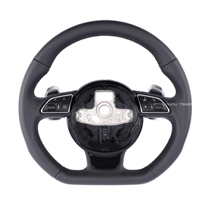 Volant de sport en cuir B8 compatible avec Audi A4 A4L S4 A5 S5 B8 2009 2010 2011 2012 B6 B7 B8.5 B9 B9.5 - Product Image 4