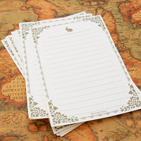 Wholesale Promotional Customize Kraft Paper Classic Message Writing Paper Easy to Write Letter Pad