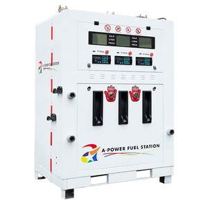 Stazione di Rifornimento Mobile Verticale da 2000L con 2 Tubi, Distributore Portatile di <span class=keywords><strong>Carburante</strong></span> e Diesel - Product Image 3