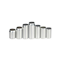 Bouchon à anneau en aluminium de 500 ml pour canettes de boissons, sûr pour les aliments, facile à ouvrir, pour thé, soda, jus de fruits, bière, emballage en gros, conteneur vide