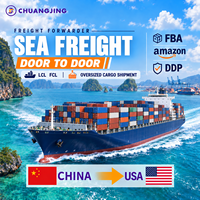 Service de Transit Maritime Certifié Chine-USA DDP Porte-à-Porte LCL FCL FBA Logistique de Fret en Vrac Livraison par Transitaire